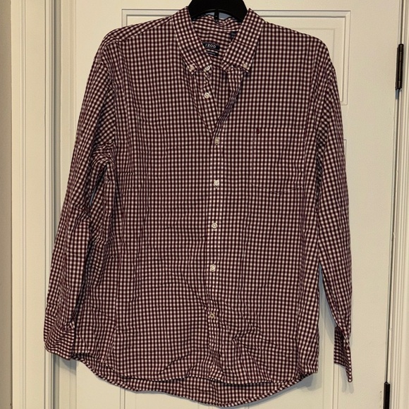 Izod Other - IZOD checkered button down